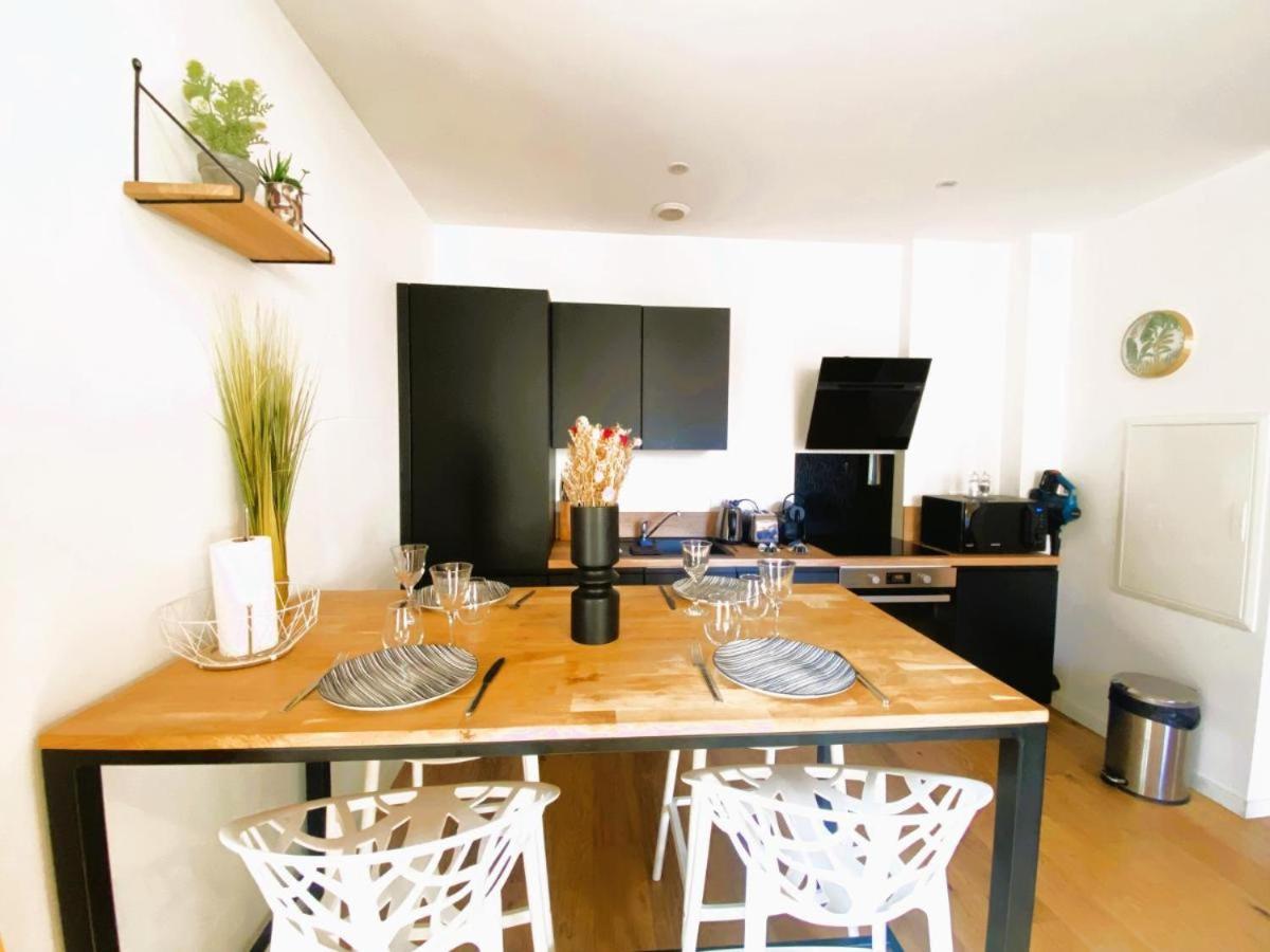 The Sunny ¤ Terrasse ¤ Proche Centre ¤ Parking ¤ Wifi Apartment Amiens Luaran gambar