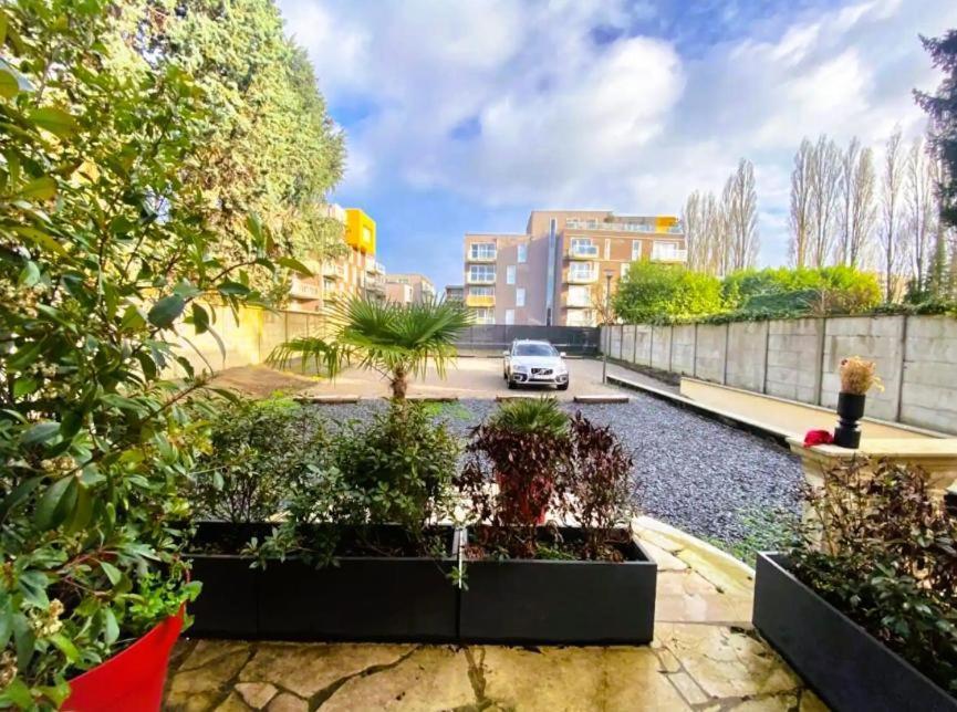 The Sunny ¤ Terrasse ¤ Proche Centre ¤ Parking ¤ Wifi Apartment Amiens Luaran gambar
